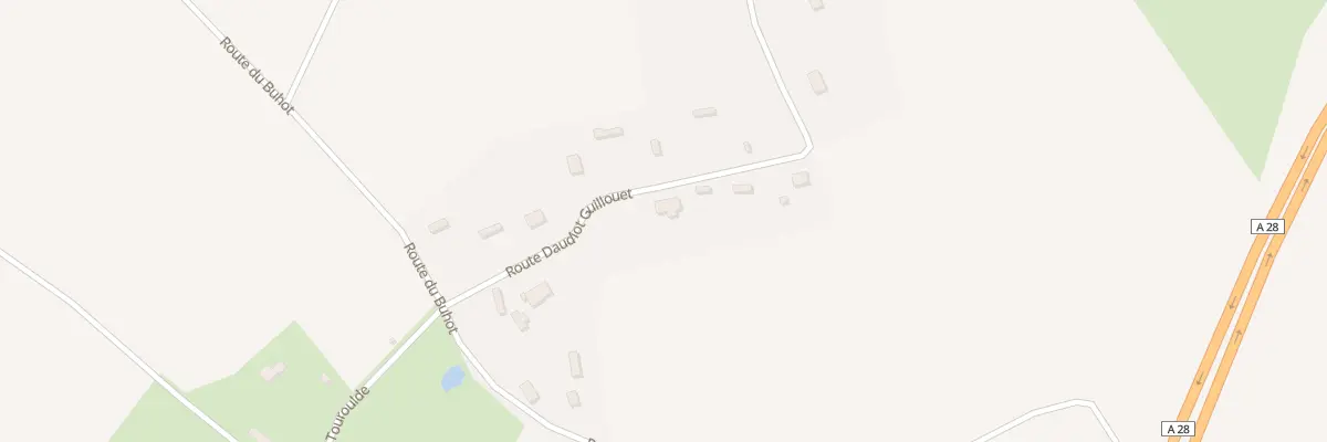Plan du 6 Daudiot Guillouet à Bosrobert
