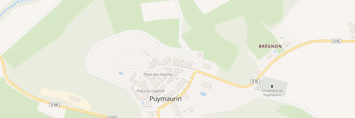 Plan du 137 Le Village à Puymaurin