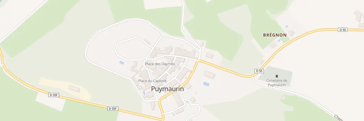 Plan du 158 Le Village à Puymaurin