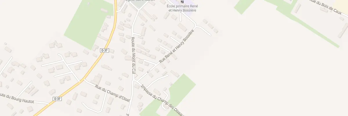 Plan du 241 Che Rene et Henry Bossiere à Touffreville-la-Corbeline