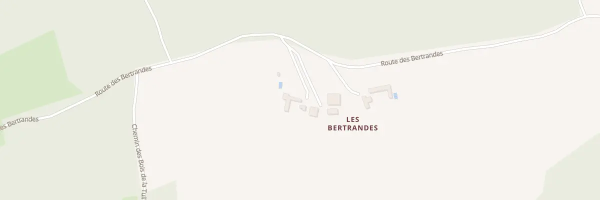Plan du 108 Les Bertrandes à Sainte-Foy-de-Longas