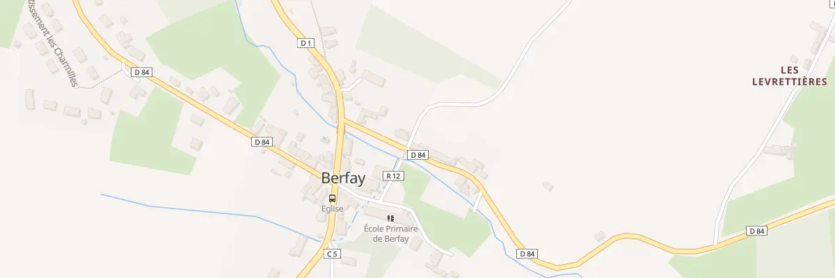 Plan du 3 Rue du Boutry à Berfay
