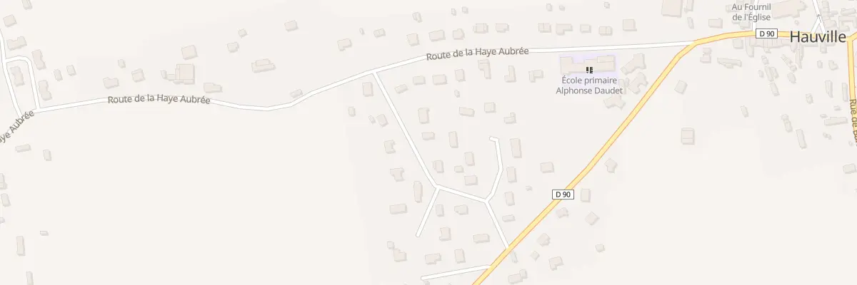 Plan du 24 Rue Demoiselle à Hauville