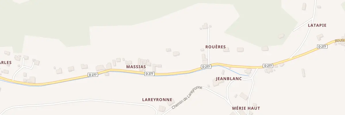 Plan du 915 Rte des Tulipes à Saint-Romain-le-Noble