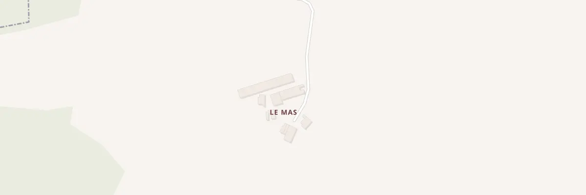 Plan du 5024 Le Mas à Saint-Maurice-des-Lions