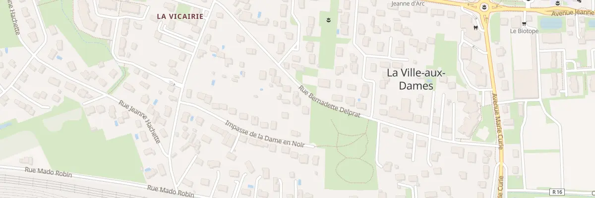 Plan du 32 Rue Bernadette Delprat à La Ville-aux-Dames