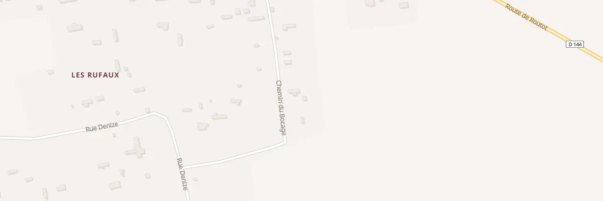 Plan du 1081 Che du Bocage à Bouquetot
