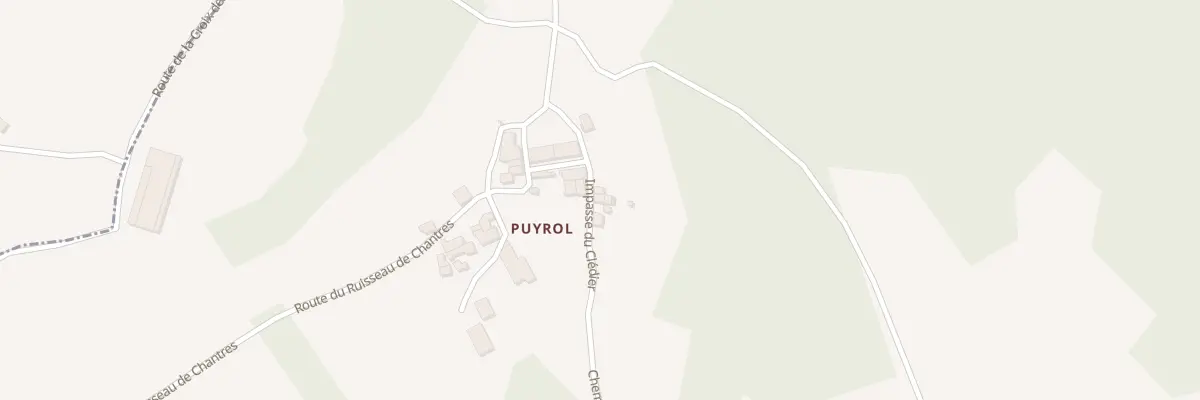 Plan du 367 Puyriol à Milhac-de-Nontron