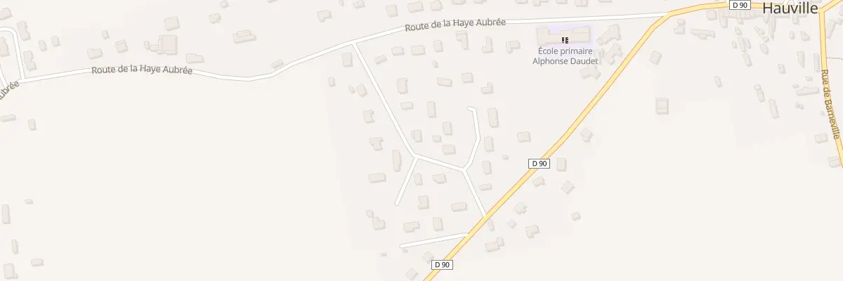 Plan du 22 Rue Demoiselle à Hauville