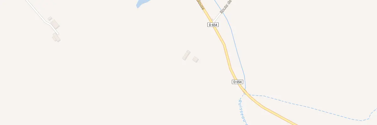 Plan du 533 Rte de Toulouse à Cadeilhan