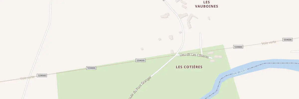 Plan du 298A Les Clos de la Borde à Troo