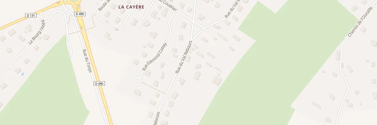 Plan du 485 Rue du Val Rebours à Arelaune-en-Seine