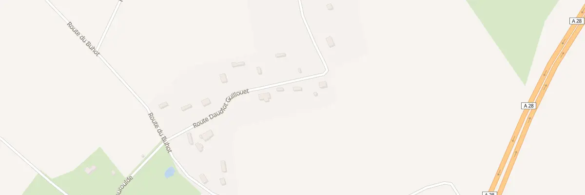 Plan du 8 Rte Daudiot Guillouet à Bosrobert