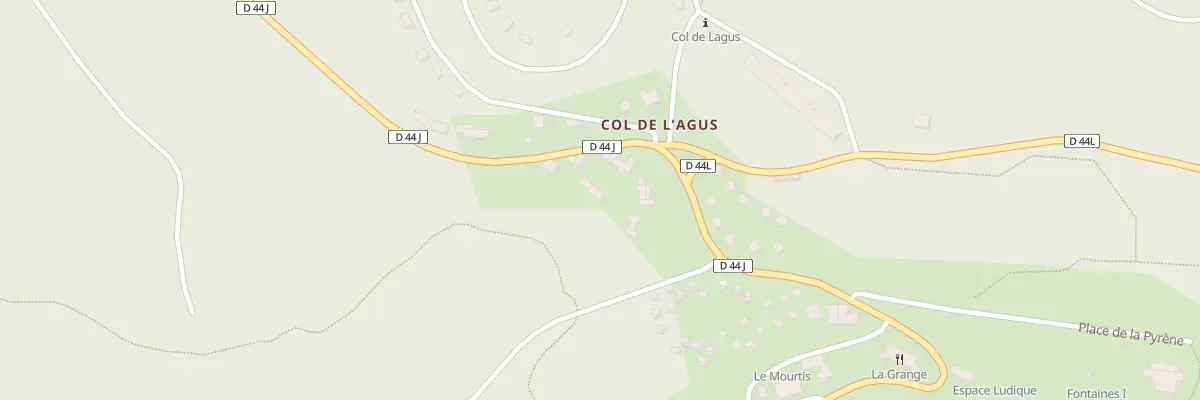 Plan du 191 Col de l’Agus à Boutx