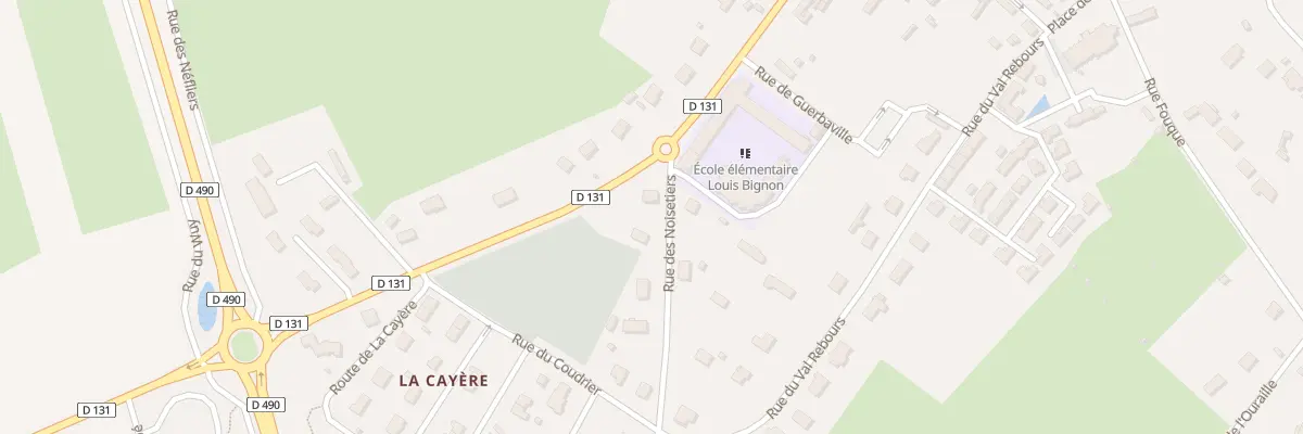 Plan du 40 Rue des Noisetiers à Arelaune-en-Seine
