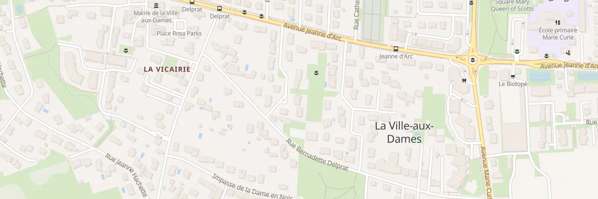 Plan du 9 Rue Lucie Coutaz Replan à La Ville-aux-Dames