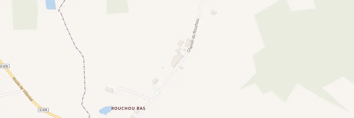 Plan du 291 Che du Rouchou à Rayet