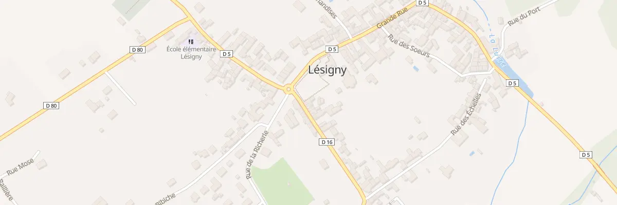 Plan du 1 Rue du Calvaire à Lésigny