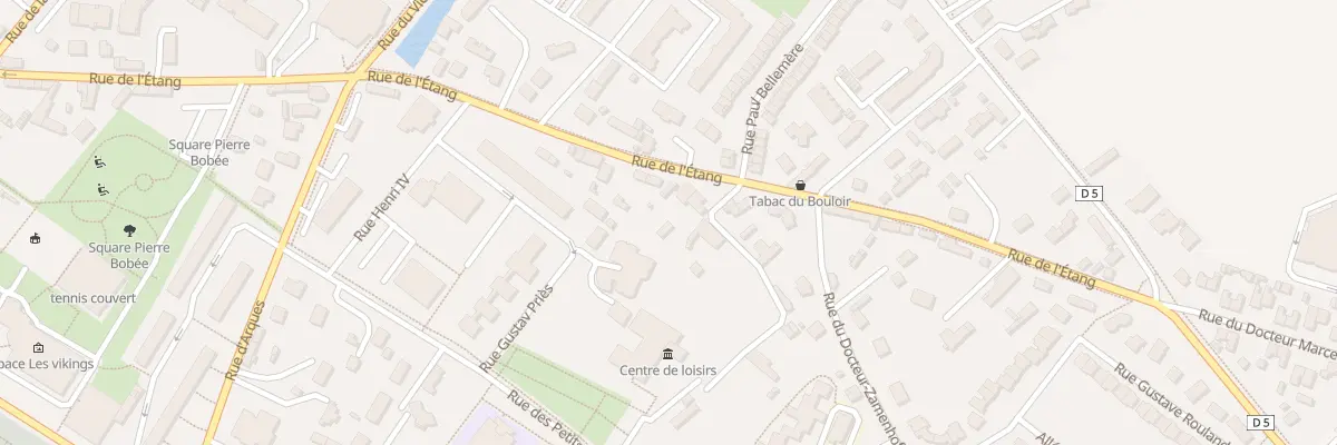 Plan du 88 Rue de l’Etang à Yvetot