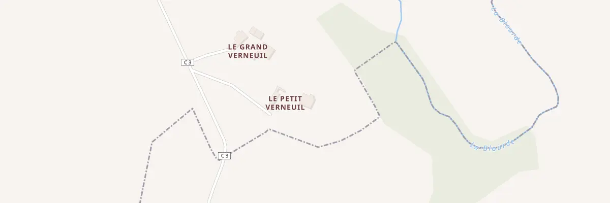 Plan du 5084 Le Petit Verneuil à Mouterre-sur-Blourde