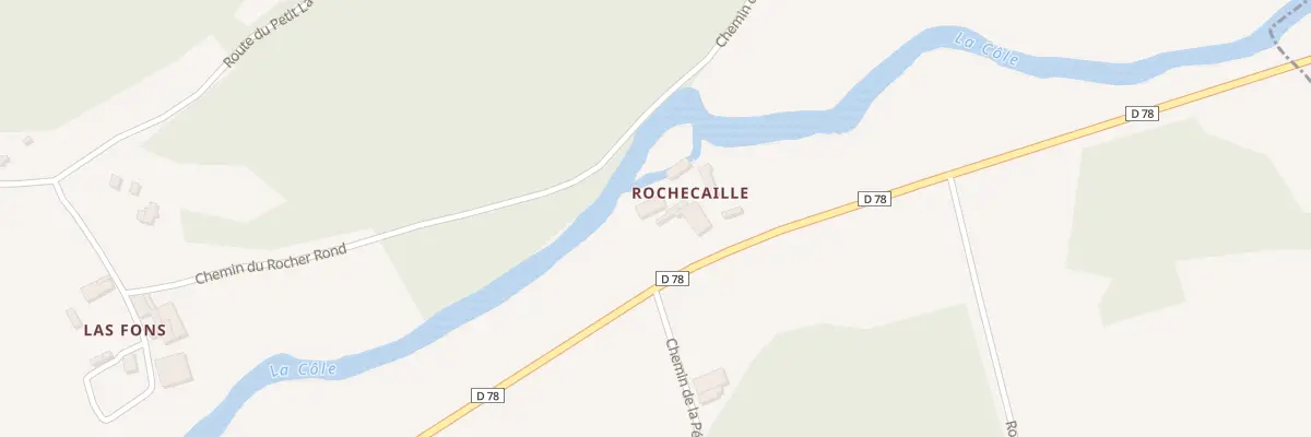 Plan du 157 Rochecaille à La Chapelle-Faucher