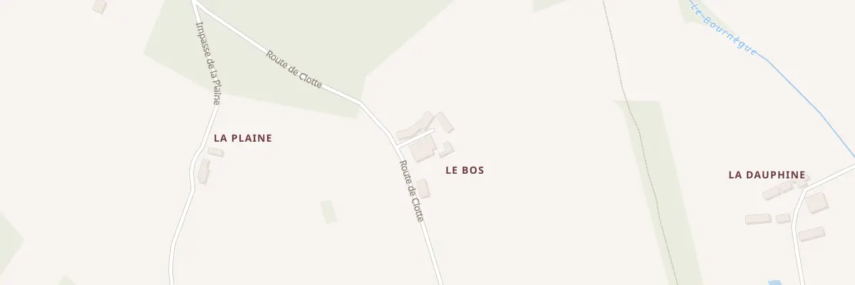 Plan du 615 Rte de Clotte à Beaumontois en Périgord