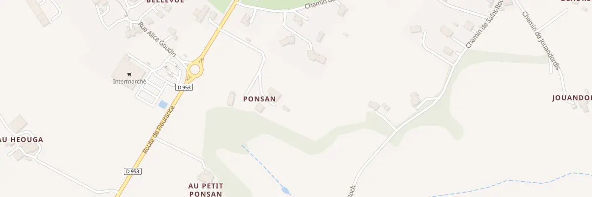 Plan du 5430 A Ponsan à Saint-Clar