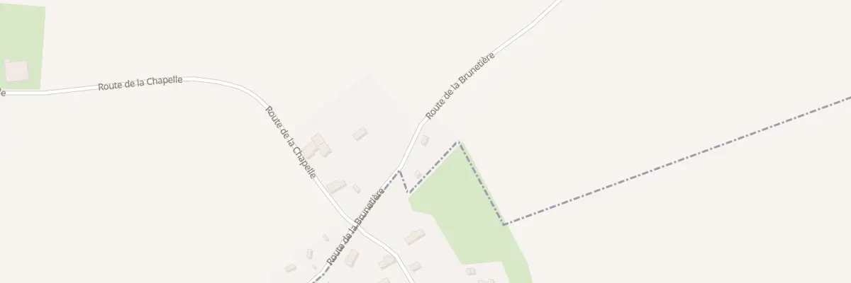 Plan du 11 Rte de la Brunetiere au Noyer-en-Ouche