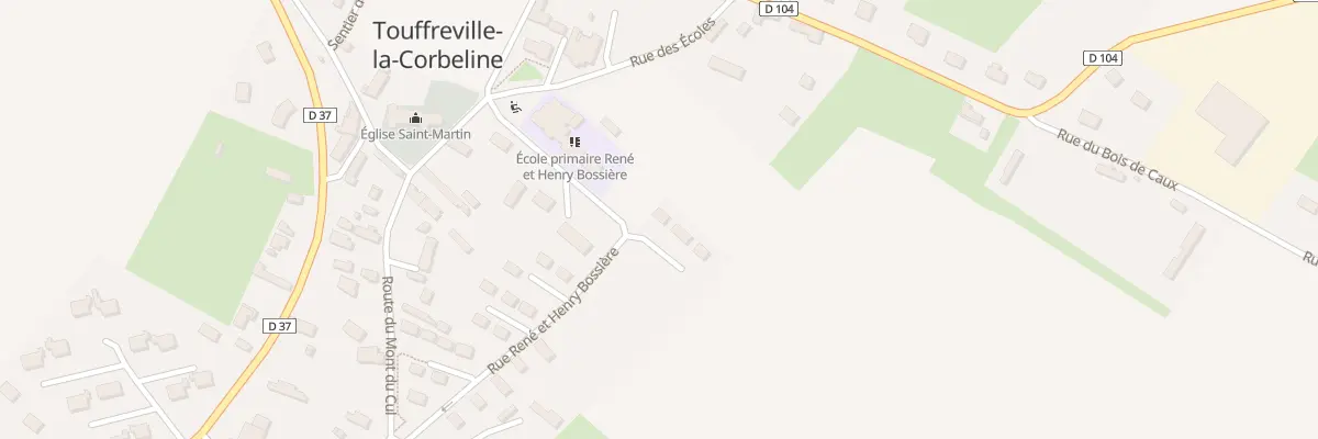 Plan du 15 All Kerguelen à Touffreville-la-Corbeline