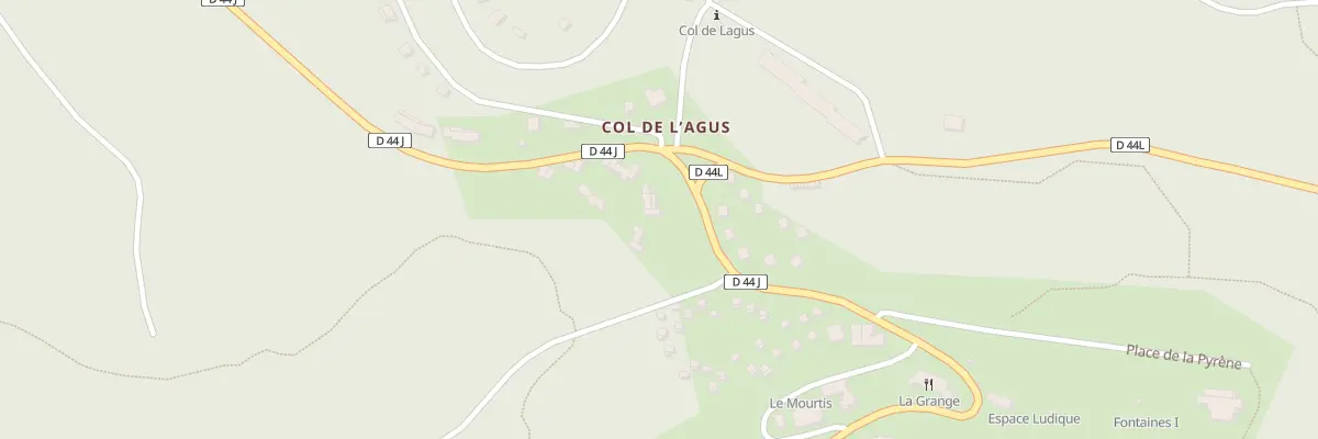 Plan du 189 Col de l’Agus à Boutx