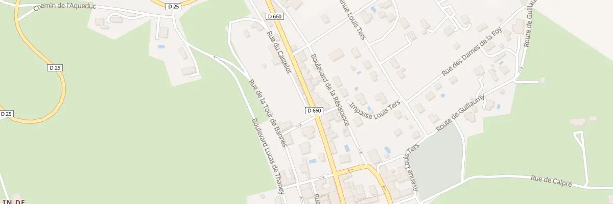 Plan du 7 Av de Rhinau à Beaumontois en Périgord