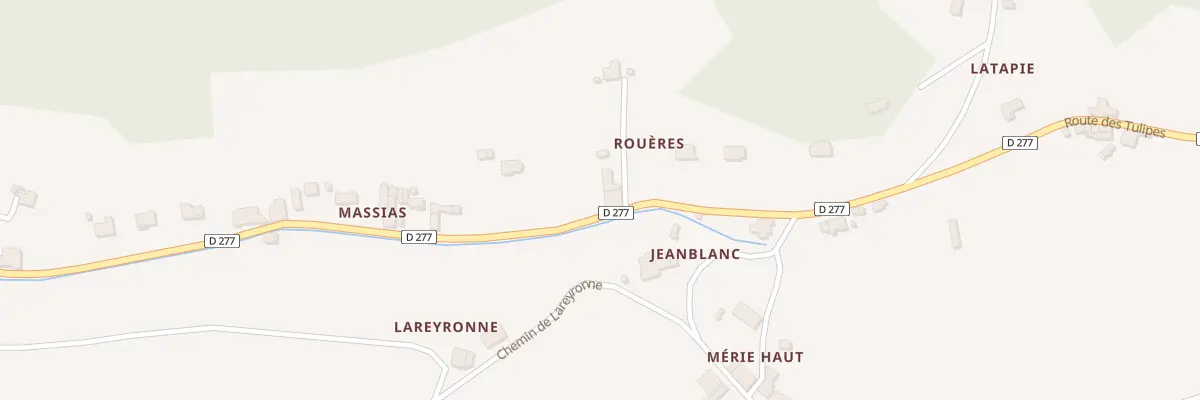 Plan du 1005 Rte des Tulipes à Saint-Romain-le-Noble