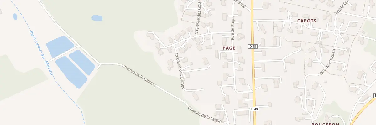 Plan du 1T Imp des Ormes à Dunes