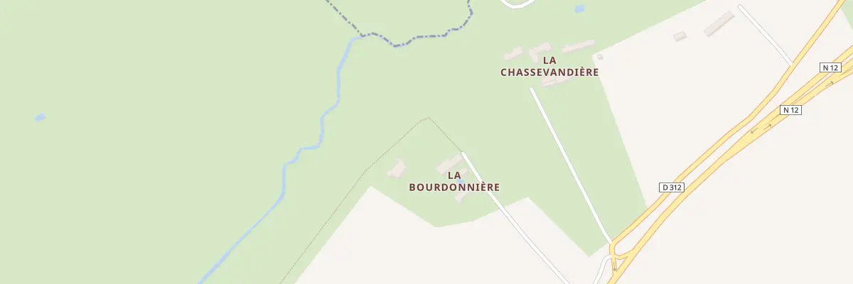 Plan du 5032 La Bourdonnière à Charencey