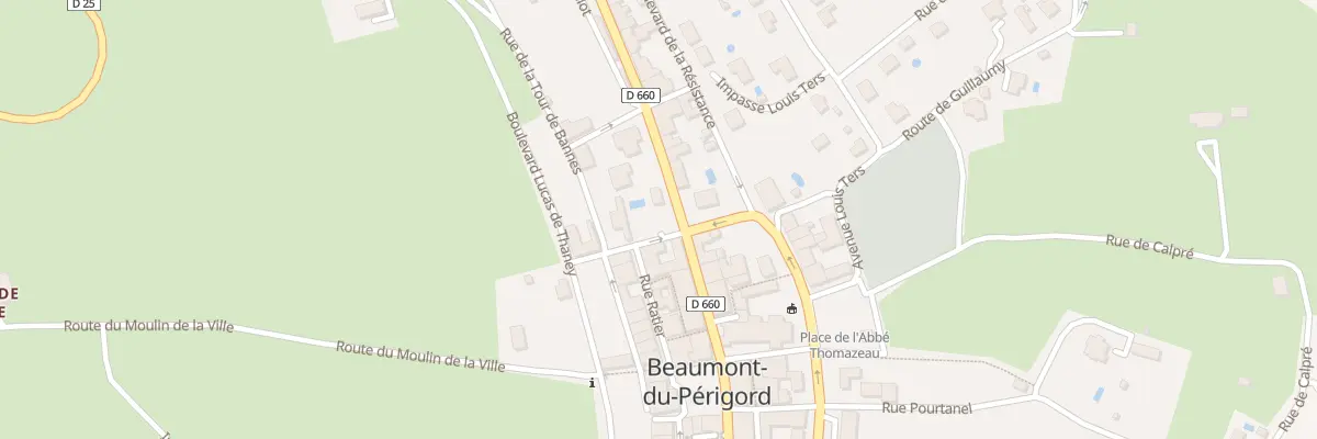 Plan du 5 Rue Pasquet à Sainte-Croix