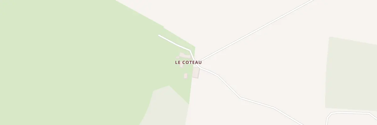 Plan du 5039 Le Coteau à Mouterre-sur-Blourde