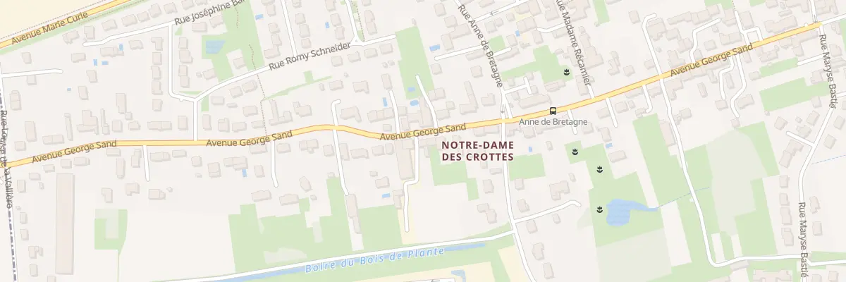 Plan du 60 Av George Sand à La Ville-aux-Dames