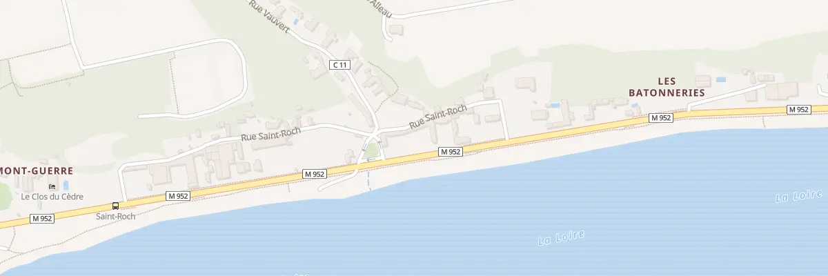 Plan du 74 Quai de la Loire à Rochecorbon