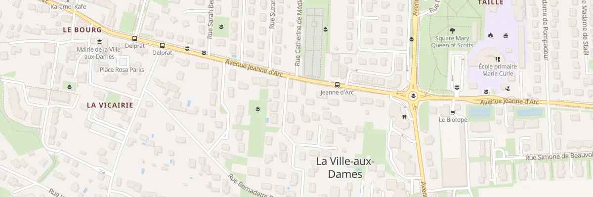 Plan du 1B Rue Louise Weiss à La Ville-aux-Dames