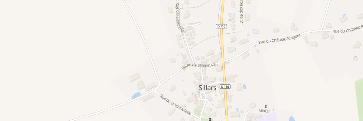 Plan du 12 Rue de Villeneuve à Sillars
