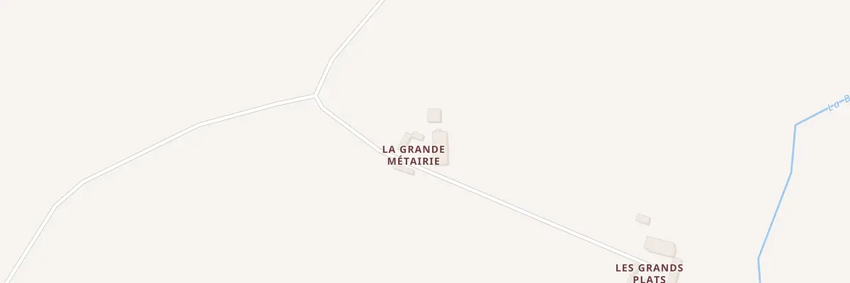 Plan du 5150 La Grande Métairie à Luchapt
