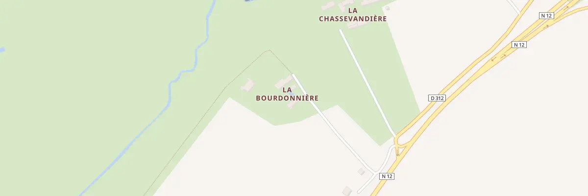 Plan du 5025 La Bourdonnière à Charencey