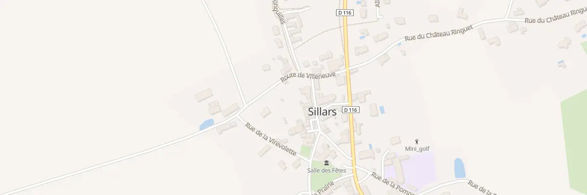 Plan du 5230 Le Bourg à Sillars