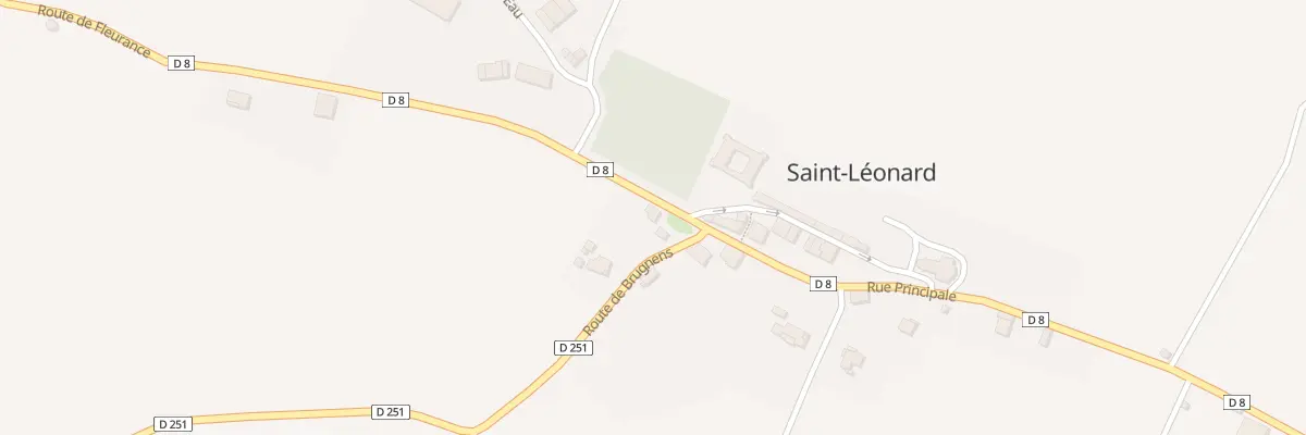 Plan du 5061 Au Vignares à Saint-Léonard