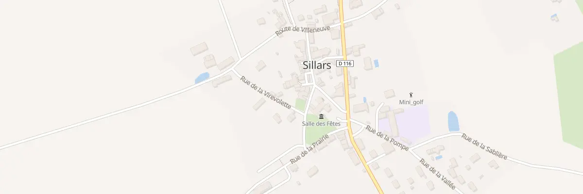 Plan du 8 Pl de la Fontaine à Sillars