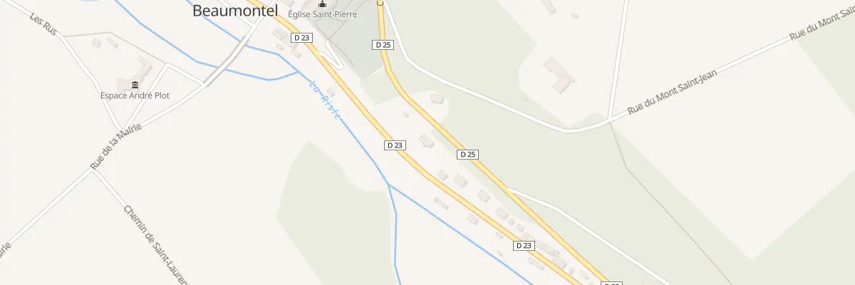 Plan du 26 Rte de Nassandres à Beaumontel