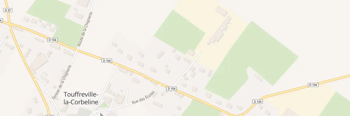 Plan du 441 Rte du Val au Cesne à Touffreville-la-Corbeline
