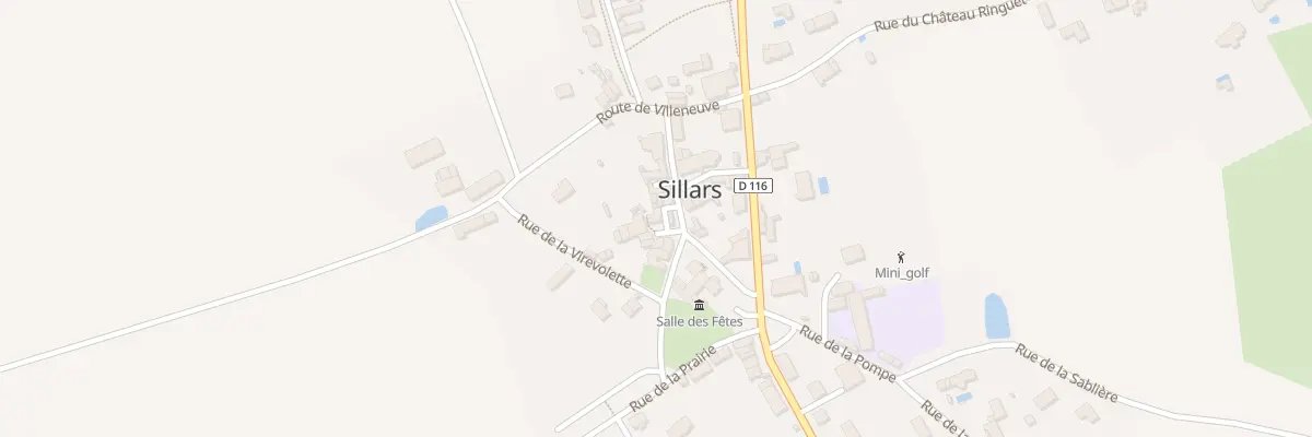 Plan du 5208 Le Bourg à Sillars