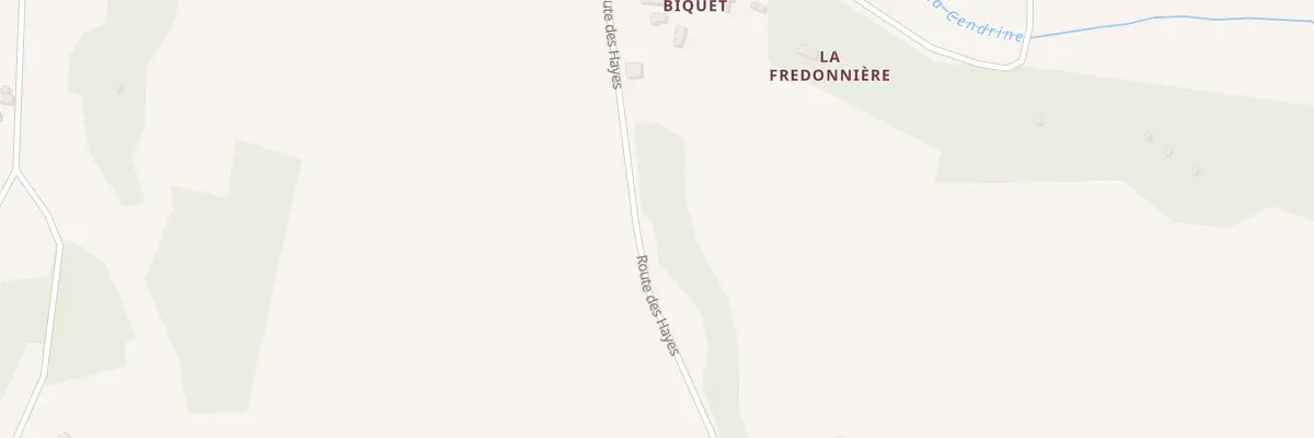 Plan du 104 Le Pont du Biquet aux Hayes