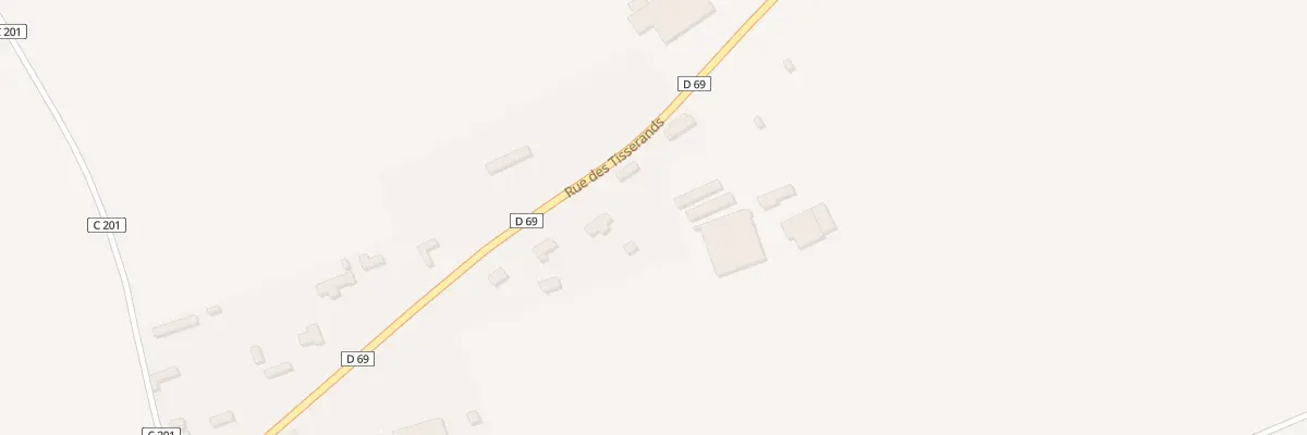 Plan du 1242 Rue des Tisserands à Gueutteville-les-Grès